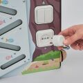 BusyKids Activity board DINO house